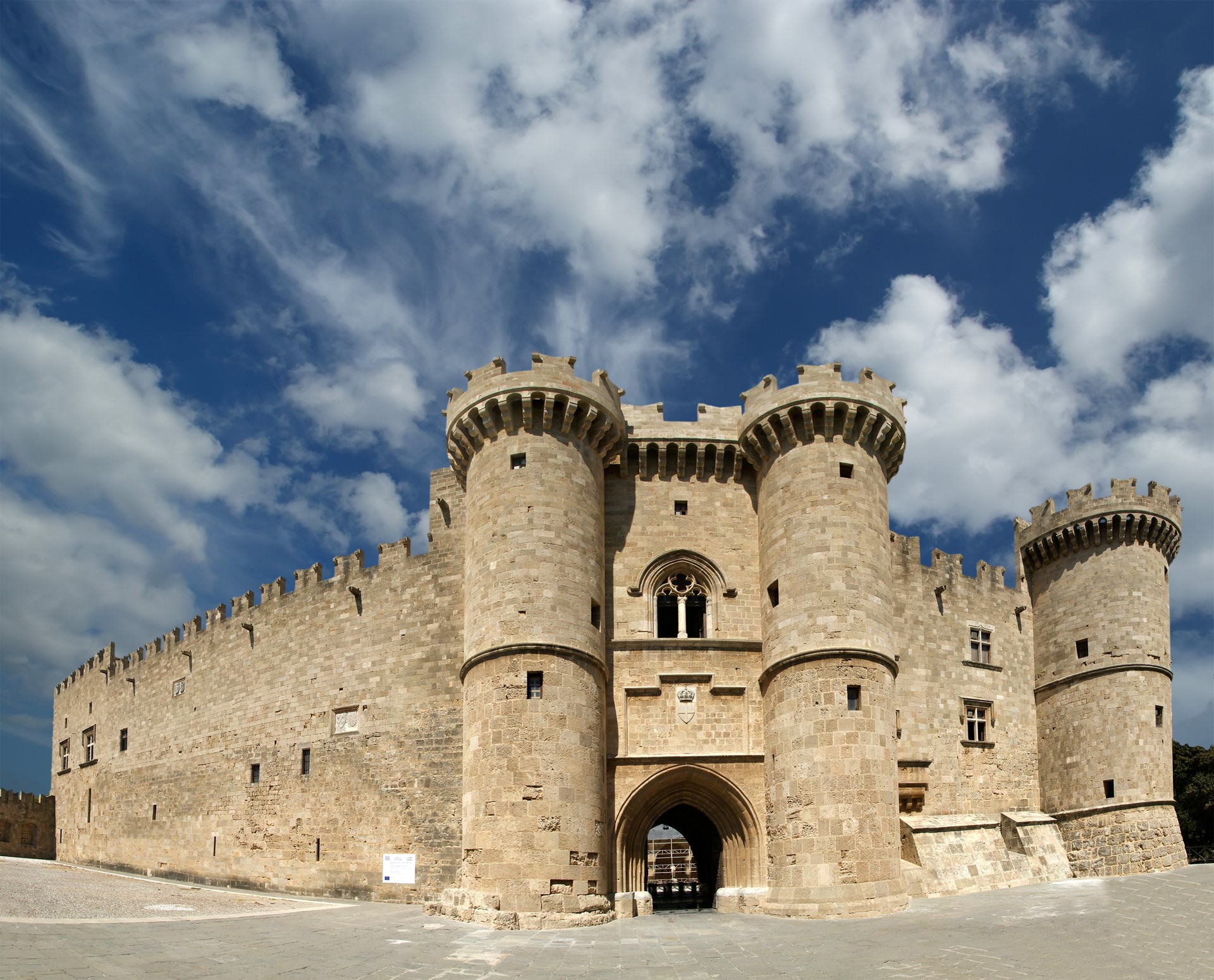 The Palace of the Grand Master and the medieval maze